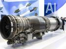Silnik Safran M88 napędzający Rafale na Paris Air Show 2025 (fot. Safran)