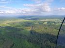 Widok z kabiny samolotu general aviation podczas lotu trasowego, fot. Artur Caban