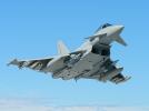 Eurofighter Typhoon w locie - widok z dołu (fot. BAE Systems)