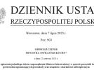Obwieszczenie Ministra Infrastruktury z 7 lipca 2025
