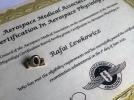 Ppłk dr hab. inż. Rafał Lewkowicz uzyskał prestiżowy tytuł Certified Aerospace Physiologist (CAsP) (fot. WIML)Ppłk dr hab. inż. Rafał Lewkowicz uzyskał prestiżowy tytuł Certified Aerospace Physiologist (CAsP) (fot. WIML)