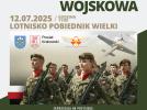 Przysięga małopolskich Terytorialsów na terenie Aeroklubu Krakowskiego. Pokazy lotnicze (fot. Aeroklub Krakowski)