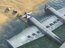 Wizualizacja samolotu Liberty Lifter z efektem naziemnym (fot. DARPA)