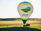 Balon Aeroklubu Ziemi Lubuskiej na lotnisku w Przylepie (fot. Aeroklub Ziemi Lubuskiej)