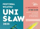 Festiwal Wiatru Unisław 2025 - plakat (fot. Gmina Unisław)