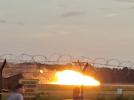 Katastrofa F-16 w Radomiu, fot. kadr youtube