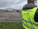Ćwiczenia służba na lotnisku Częstochowa Rudniki, fot. Dziennik Zachodni