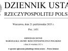 Dziennik Ustaw Rzeczypospolitej Polskiej w sprawie ogłoszenia tekstu ustawy Prawo Lotnicze