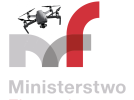 Ministerstwo Finansów - logo z dronem Ministerstwo Finansów - logo z dronem