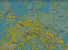 Zobrazowanie ruchu lotniczego na Europą w serwisie Flightradar24, fot. FR24 Zobrazowanie ruchu lotniczego na Europą w serwisie Flightradar24, fot. FR24