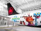 A220 linii Air Canada w nowym malowaniu z motywem filmu 'Zootopia 2' (fot. Air Canada)