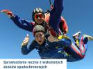Sprawozdanie roczne z wykonanych skoków spadochronowych (fot. ULC)