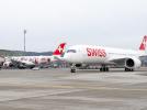 Airbus A350 linii SWISS na lotnisku w Zurychu (fot. Swiss International Air Lines, Facebook)