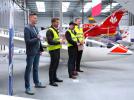 Szybowiec Grob G103 Twin Astir Trainer oddany do dyspozycji mieleckiej klasy lotniczej (fot. UM Mielec)