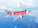 A220 w barwach malezyjskich linii AirAsia (fot. Airbus)