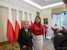 Adela Dankowska odznaczona Krzyżem Oficerskim Orderu Odrodzenia Polski (fot. Grzegorz Jakubowski, KPRP)