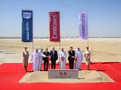 Ceremonia wmurowania kamienia węgielnego pod budowę ultranowoczesnego kompleksu hangarów (fot. Emirates)