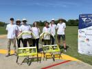 EUROAVIA Rzeszów podczas SAE Aero Design West. Od lewej - Jakub Stryczek, Maciej Nejman, Sebastian Florek, Izabela Zięba, Wojciech Koszelski, Kamil Angowski, Wojciech Stachura (fot. M. Nejman)
