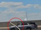 Incydent z B767 United Airlines na lotnisku Newark, fot. NYPost