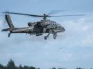 Ostrzał ze śmigłowca AH-64D (fot. Łukasz Kermel)