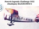 Powrót legendy Challenge 1932. Zbudujmy RAZEM RWD-6 (fot. zasterami.pl)