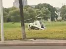 Wypadek śmigłowca Chonglian F-27 w Changzhou w Chinach, fot. kadr youtube