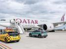 B777-200 Freighter Qatar Airways Cargo na lotnisku w Jasionce (fot. Port Lotniczy Rzeszów-Jasionka)