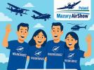 Wolontariusze na Mazury AirShow 2026 (fot. Mazury AirShow)