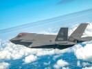 F-35 Husarz numer boczny 3509 w locie (fot. chor. Piotr Gubernat, Combat Camera DORSZ)