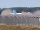 Incydent B789 Vietnam Airlines w Monachium, fot. kadr youtube