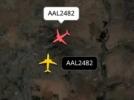 Incydent z podwójnym callsign, fot. flightradar24
