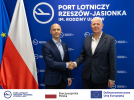 Lotnisko Rzeszów-Jasionka podpisało umowę na nadzór inwestorski przebudowy 1800 metrów drogi startowej (fot. Port Lotniczy Rzeszów-Jasionka)