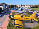 M-18 Dromader, I-22 Iryda, TS-11 Iskra, Lim-5 oraz An-2 (fot. Urząd Miejski w Mielcu)