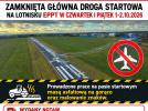 Pas startowy na lotnisku EPPT zamknięty 1-2.10.2026 (NOTAM) (fot. Aeroklub Ziemi Piotrkowskiej)