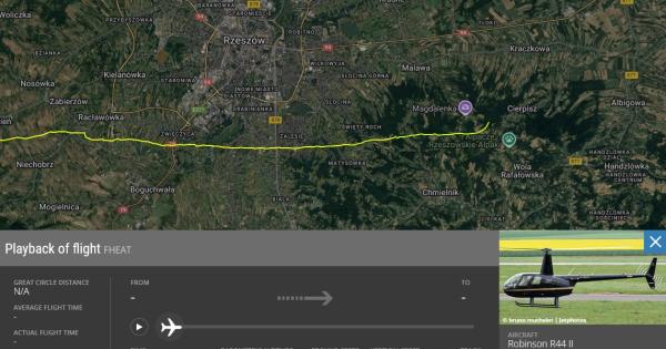 Katastrofa śmigłowca R44 pod Rzeszowem