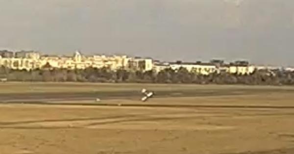 Wypadek samolotu AT3. Pilot wyszedł cało