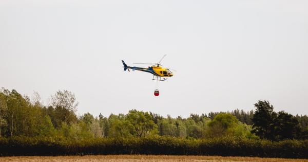 Samoloty i śmigłowce w walce z pożarem na terenie województwa lubelskiego